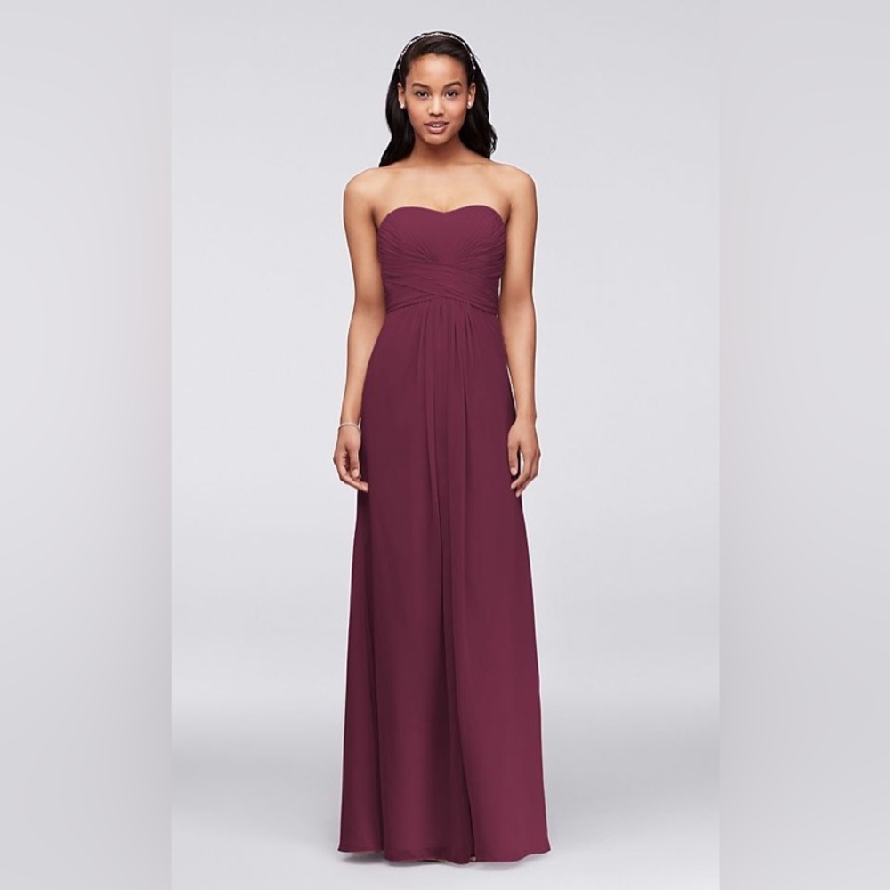 David’s Bridal bridesmaid dress